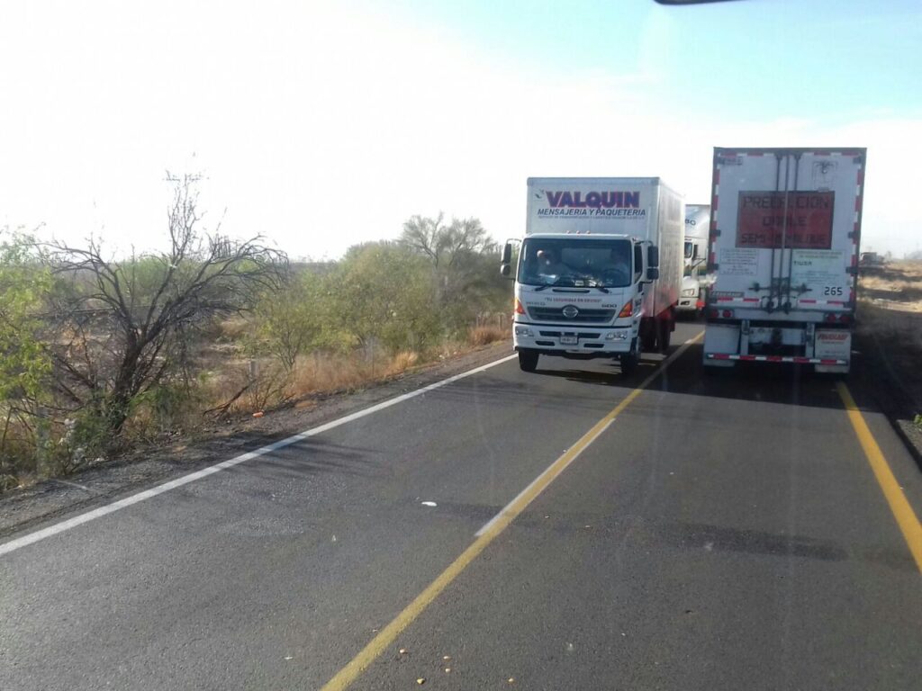 carga pesada en Sonora y Sinaloa